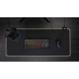 Corsair K70 CORE TKL RGB mechanisch gaming toetsenbord Zwart, US lay-out (QWERTY), Corsair MLX Red v2, 80% (TKL), Hot-swappable, ABS Double shot