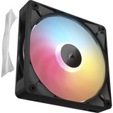 Corsair iCUE LINK RX140 II RGB case fan Zwart, 140 x 149 x 26 mm