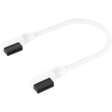 Corsair iCUE LINK Slim 2x 90° kabel Wit, 0,135 meter