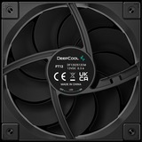 DeepCool FT12 case fan Zwart, 4-pins PWM fan-connector