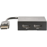 Digitus DisplayPort > 2x DisplayPort Splitter splitter & switches Zwart, 0,1 meter, 4K