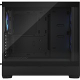 Fractal Design Pop Air RGB Black TG Clear Tint midi tower behuizing Zwart | 2x USB-A | RGB | Window