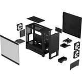 Fractal Design Pop Air RGB midi tower behuizing Zwart | 2x USB-A | RGB | Tempered Glass
