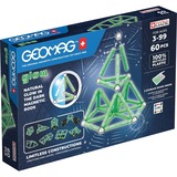 GEOMAG Glow Recycled Neodymium magneetspeelgoed Constructiespeelgoed 60-delig