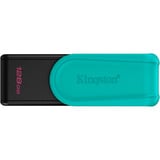 Kingston DataTraveler Exodia S 128 GB usb-stick Zwart/lichtblauw, DTXS/128GB