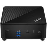 MSI Cubi 5 12M-002EU pc-systeem Zwart | Core i5-1235U | Iris Xe Graphics | 8 GB | 512 GB SSD