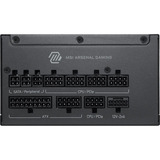 MSI MAG A1000PLS PCIE5 modulaire 1000 watt voeding  Zwart, 1x 12V-2x6, 4x PCIe, 1x 12V-2x6, 4x PCIe