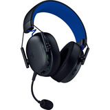 Razer BlackShark V3 X Hyperspeed for PlayStation over-ear gaming headset Zwart/blauw, 2.4 GHz, Bluetooth, USB