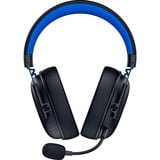 Razer BlackShark V3 X Hyperspeed for PlayStation over-ear gaming headset Zwart/blauw, 2.4 GHz, Bluetooth, USB