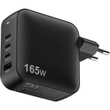 Sitecom 165W GaN Power Delivery oplader Zwart, 3x USB-C, 1x USB-A