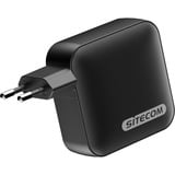 Sitecom 165W GaN Power Delivery oplader Zwart, 3x USB-C, 1x USB-A