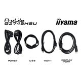 iiyama G-Master Black Hawk G2745HSU-B2 27" gaming monitor Zwart, 100Hz, HDMI, DisplayPort, USB, Audio, Adaptive Sync