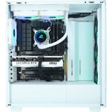 ALTERNATE Gamer Starter White i5-5070 gaming pc Wit | Core i5-14600K | RTX 5070 | 32 GB | 1 TB SSD