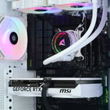 ALTERNATE Gamer Starter White i5-5070 gaming pc Wit | Core i5-14600K | RTX 5070 | 32 GB | 1 TB SSD