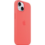 Apple Siliconenhoesje met MagSafe voor iPhone 15 telefoonhoesje Lichtrood