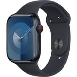 Apple Sportbandje - Middernacht (45 mm) - M/L armband Zwart