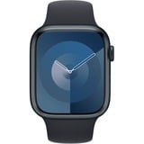 Apple Sportbandje - Middernacht (45 mm) - M/L armband Zwart