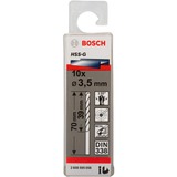 Bosch HSS-G metaalboor, Ø 3,5 mm boren 10 stuks, 70 mm