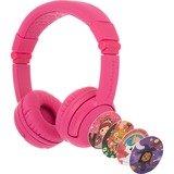 Buddyphones Play+ hoofdtelefoon Pink