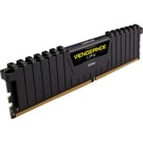 Corsair 64 GB DDR4-3600 Kit werkgeheugen Zwart, CMK64GX4M2D3600C18, Vengeance LPX, XMP