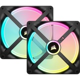 Corsair iCUE LINK QX140 RGB Starterskit case fan Zwart