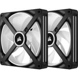 Corsair iCUE Link QX140 RGB Starter-Kit case fan Zwart