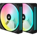 Corsair iCUE Link QX140 RGB Starter-Kit case fan Zwart