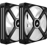 Corsair iCUE Link QX140 RGB Starter-Kit case fan Zwart