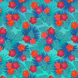 Cricut Infusible Ink Sheets Patterns - Tropical Floral bedrukkingsmateriaal Meerkleurig, 30 x 30 cm