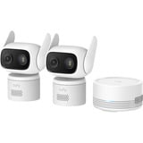 Eufy Wired Cam C31 + HomeBase Mini beveiligingscamera Wit, 2 stuks