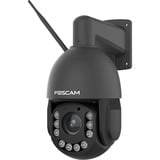 Foscam Foscam SD4H, 2K/4MP Dual-Band WiFi PTZ beveiligingscamera Zwart