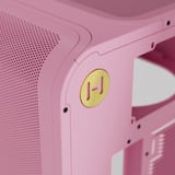HYTE HYTE X50 Strawberry midi tower behuizing Lichtroze | 2x USB-A | 1x USB-C | Window