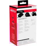 HyperX Pulsefire Haste 2 gaming muis Zwart, 400 - 26.000 dpi, RGB led