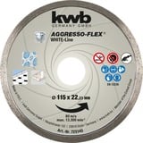 KWB Aggresso-Flex White-Line Diamant Doorslijpschijf 115mm 