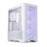 Lian Li Lancool II Mesh RGB Snow midi tower behuizing Wit | 2x USB-A | 1x USB-C | RGB | Tempered Glass