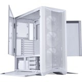Lian Li Lancool II Mesh RGB Snow midi tower behuizing Wit | 2x USB-A | 1x USB-C | RGB | Tempered Glass