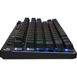 Logitech PRO X TKL, gaming toetsenbord Zwart, FR lay-out, GX Brown, RGB leds, TKL, PBT double-shot
