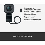 Logitech StreamCam webcam Grafiet