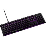 NZXT Function, gaming toetsenbord Zwart, US lay-out, Gateron Red, RGB leds, ABS keycaps