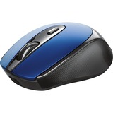 Trust Zaya Draadloze oplaadbare muis blauw/zwart, 800 - 1600 Dpi