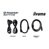 iiyama G-Master Red Eagle G2771HS-B1 27" gaming monitor Zwart, 240Hz, HDMI, DisplayPort, Audio, NVIDIA G-Sync