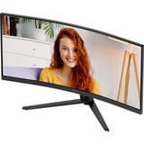 AOC CU34B3E 34" Curved UltraWide monitor Zwart, HDMI, DisplayPort, 120 Hz