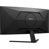 AOC CU34B3E 34" Curved UltraWide monitor Zwart, HDMI, DisplayPort, 120 Hz