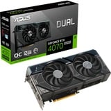 ASUS DUAL GeForce RTX 4070 SUPER EVO OC grafische kaart 1x HDMI, 3x DisplayPort, DLSS 3