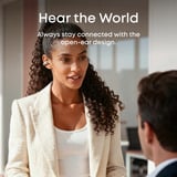 Anker Soundcore AeroClip open-ear headset Wit/goud