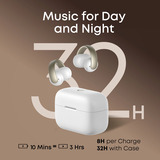 Anker Soundcore AeroClip open-ear headset Wit/goud