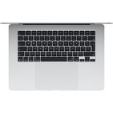 Apple MacBook Air 15" 2025 (MC6J4FN/A) laptop Zilver | M4 | 10-Core GPU | 24 GB | 512 GB SSD