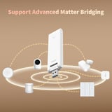 Aqara Aqara Hub M100 basisstation Wit, Matter, Thread, Zigbee 