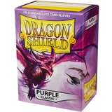 Asmodee Dragon Shield Classic - Purple sleeve Paars, 100 stuks