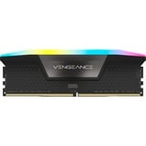 Corsair Vengeance RGB 64 GB DDR5-6600 (2x 32 GB) werkgeheugen Zwart, CMH64GX5M2B6600C32, XMP 3.0